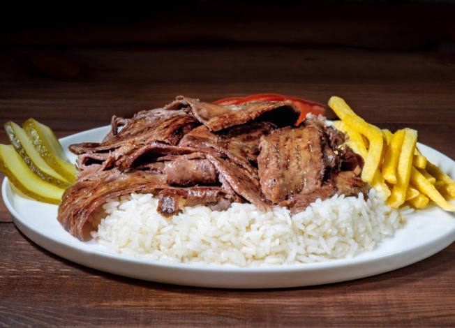 Yarım Kilo Döner (Patates ile)