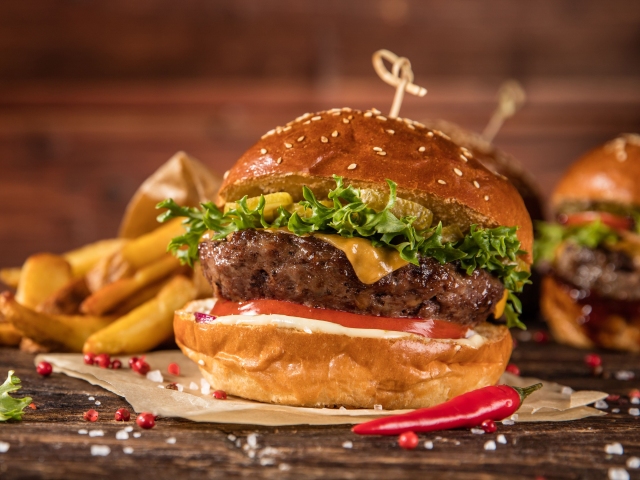 Cheese Etli Burger